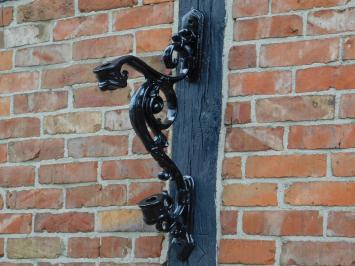 Flagpole holder XL - 65 cm - Black - Aluminium