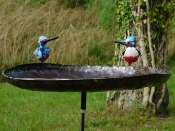 Futterstelle für Vögel als Gartendekoration – Metall – Handgefertigt