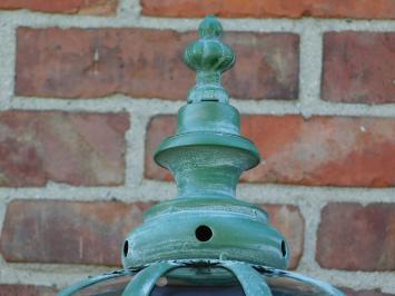 Windlicht - Lantaarn XL - 145 cm - Metaal - Vintage Green
