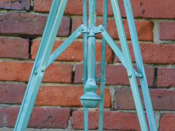 Windlicht - Lantaarn XL - 145 cm - Metaal - Vintage Green