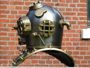 XL Duikhelm - 50 x 48 cm - United States Navy - Messing